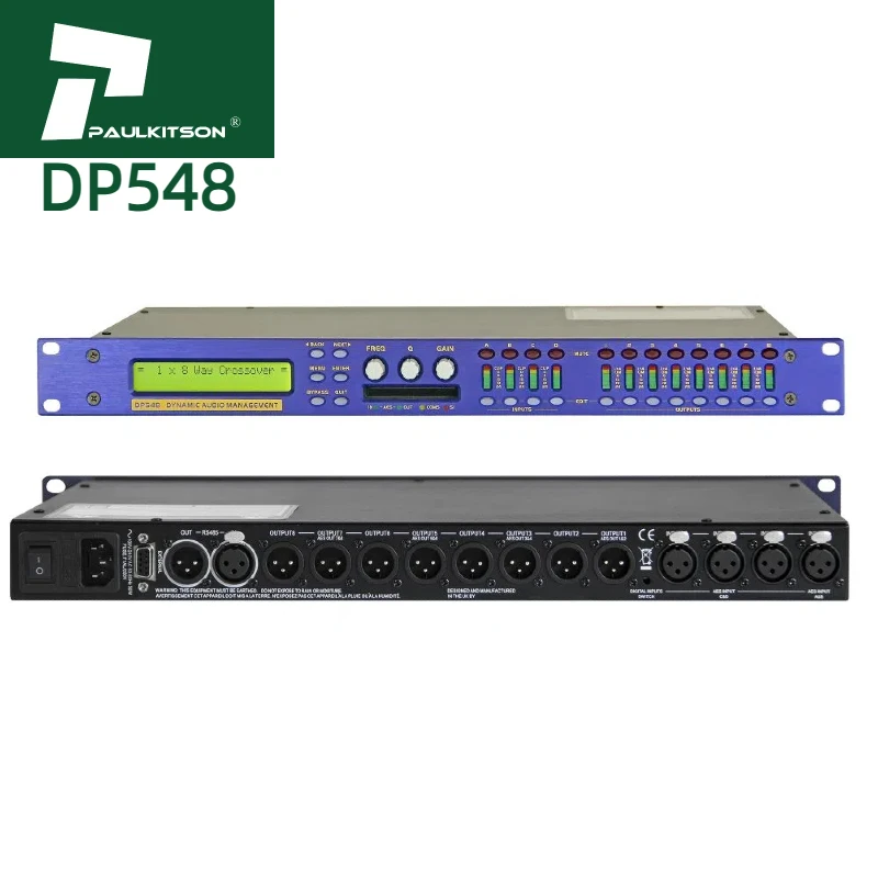 

Процессор Paulkitson XTA DP548 Многоэффектный аудио цифровой процессор Audio Pro Аудиопроцессор Поставщики динамиков