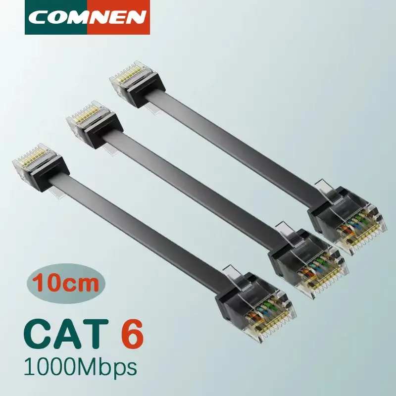 Comnen 3Pcs Cat6 Fl… - image