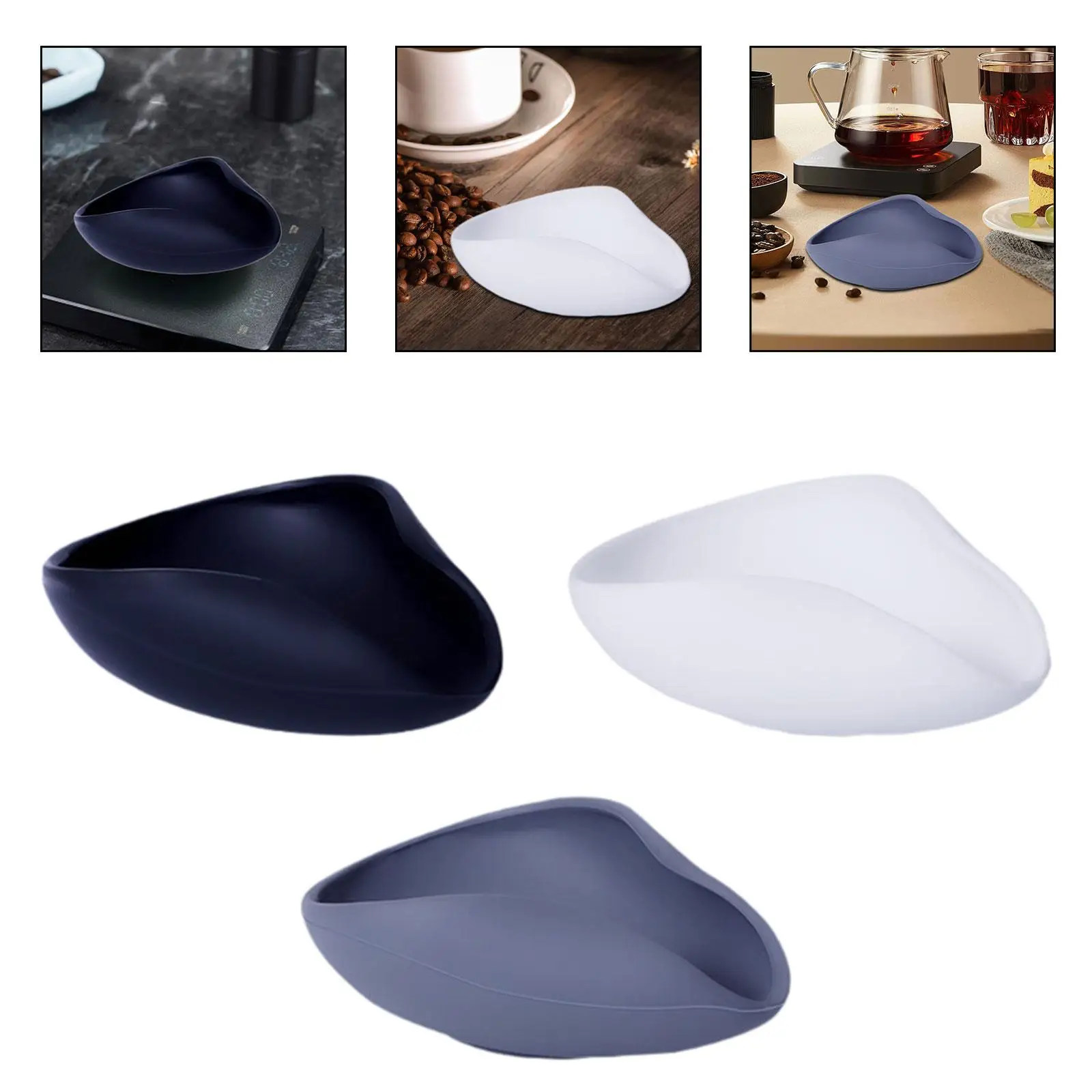 Silicone Coffee Bean Dosing Cup Kitchen Tool Flexible Structure Versatile