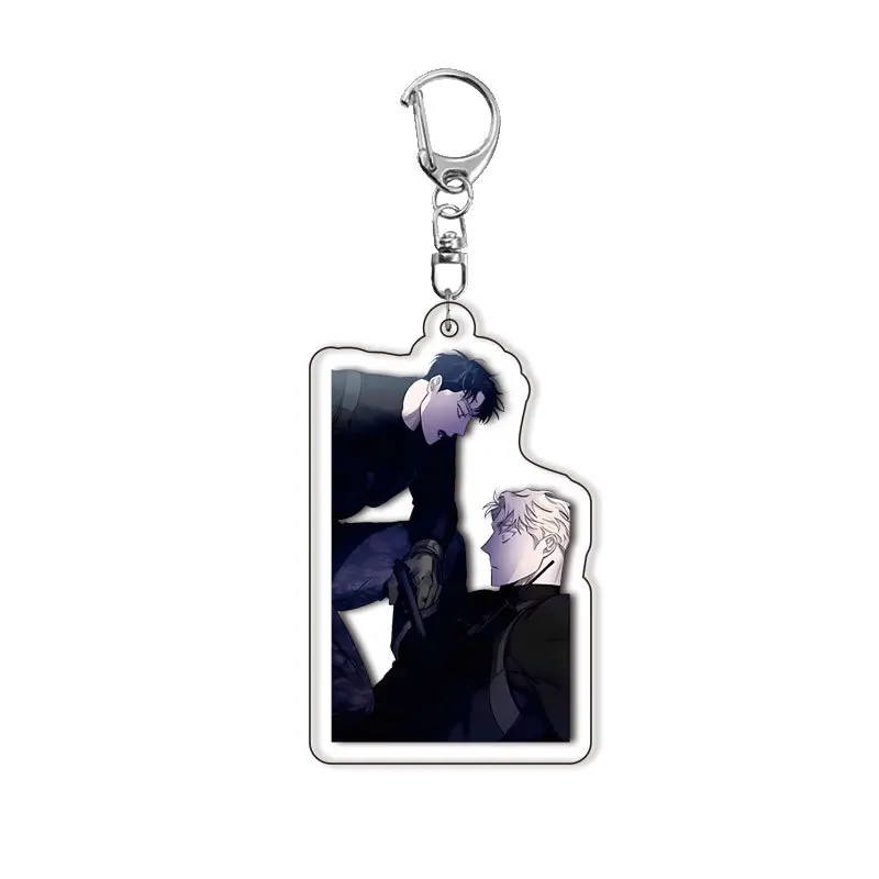 Anime Kaiser Lee Won Eli Jung Tae-il Kwon Jae-joo Cosplay Keychain Accessories Cartoon Pendant Christmas Gift