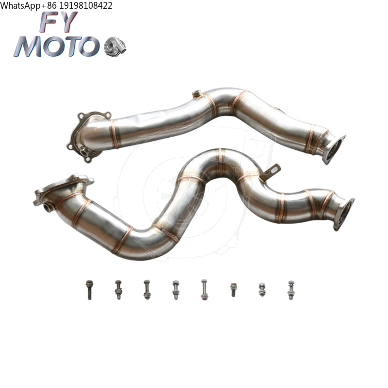 

Exhaust Downpipe for Audi S6 RS6 4G C7 RS7 3 Inch