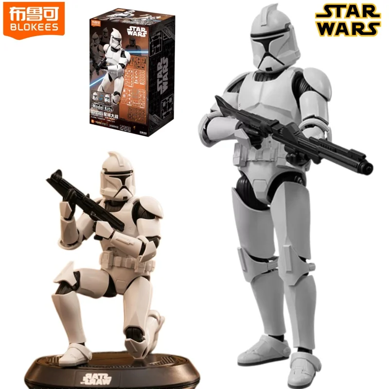 blokees-スターウォーズビヨンドエディションアナキン・スカイウォーカービルディングブロックマンクローン兵士組み立てモデル可動ロボット装飾玩具