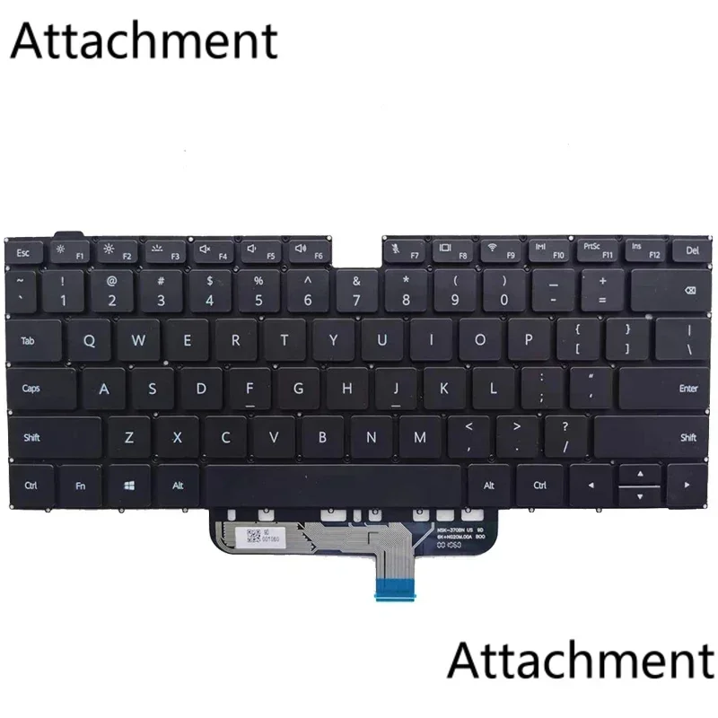 New keyboard Backlit for Huawei MateBook D 14 NBL WAQ9RP WAQ9R NBL-WAQ9L NBB WAH9 WAP9R WAE9P NBB- WAH9P US