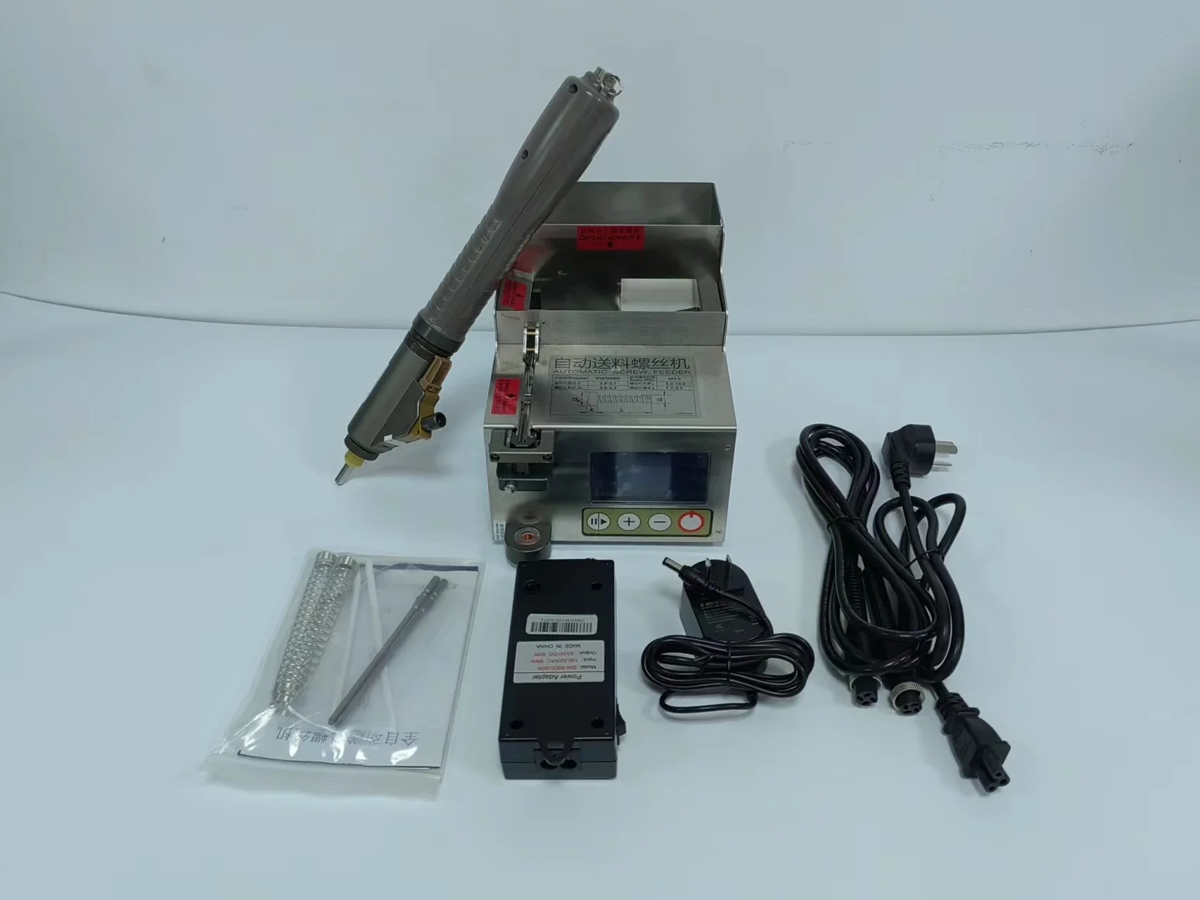 Precision Manual High-Efficiency Online Automatic Screw Tightening Screw Feeder Machine Set