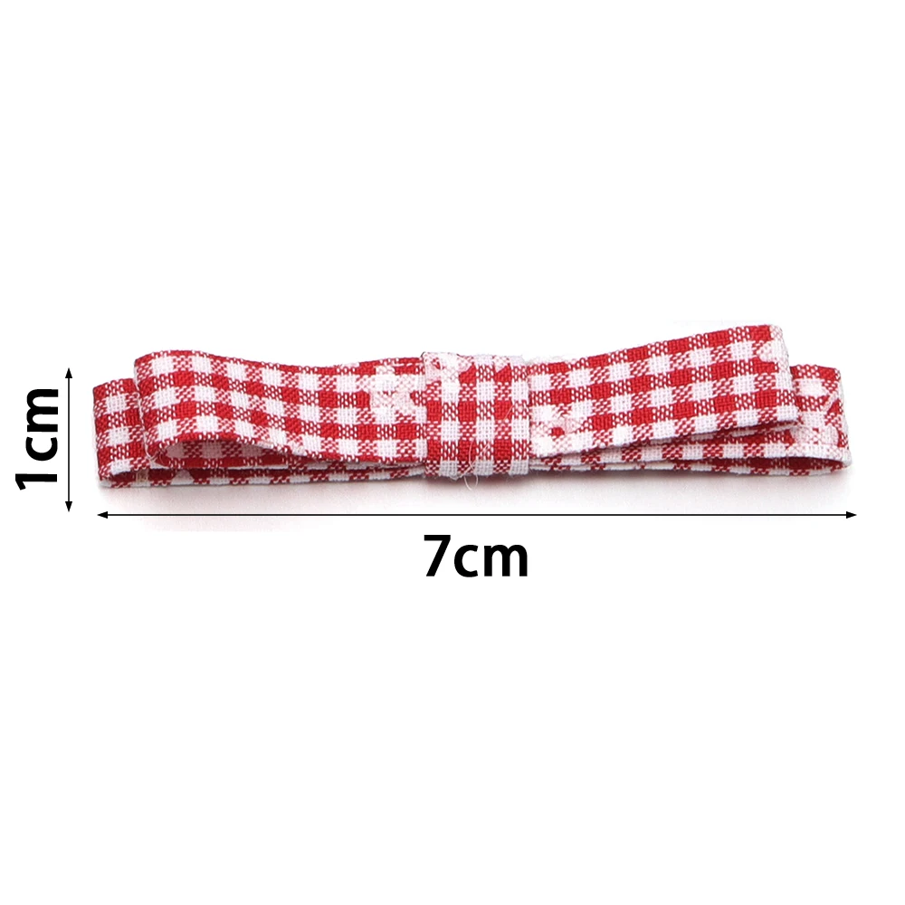 5 Stück/Set Polyester Blumenmuster Gerade Schleife Bunte Schleife DIY Mädchen Kinder Haarspange Haaraccessoires Näh- und Kleidungsdekoration – Detail 1