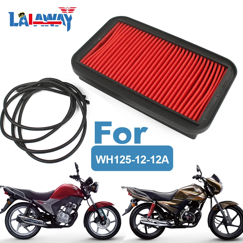 

Motorcycle Air Filter For Honda WUYANG WH125-12-12A，Motorcycle Air Filter Motor Bike Intake Cleaner