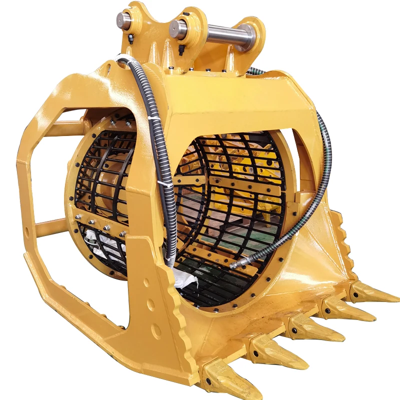 Screening Bucket For 5-25 Ton Mini Excavator Skeleton Sieve Sifter Shaker Attachment For Digger Soil Rock Compost Screening