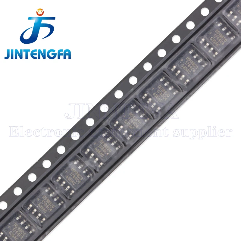 5PCS DS18B20 18B20 TO92 SOP8 MSOP-8 DS18B20+ DS18B20Z DS18B20U+TampR DIP SMD Programmable Digital Thermometer Temperature sensor