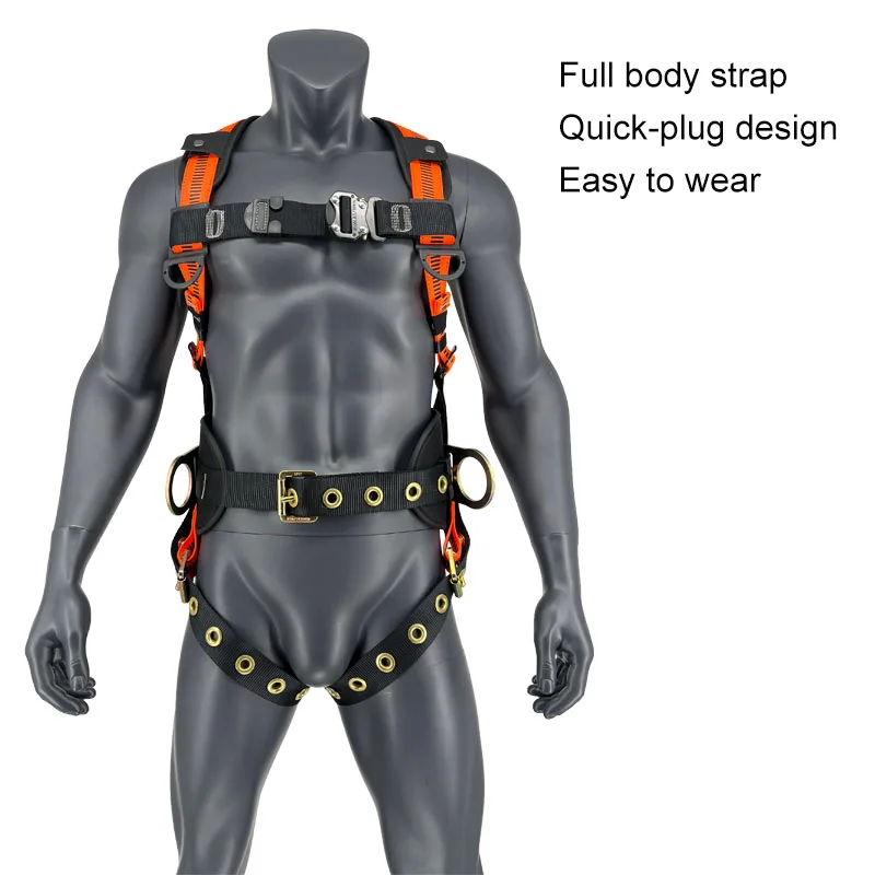Ceinture de sécurité complète pour tout le corps, ceinture de sécurité à haute altitude, Anti-chute pour chantier de Construction