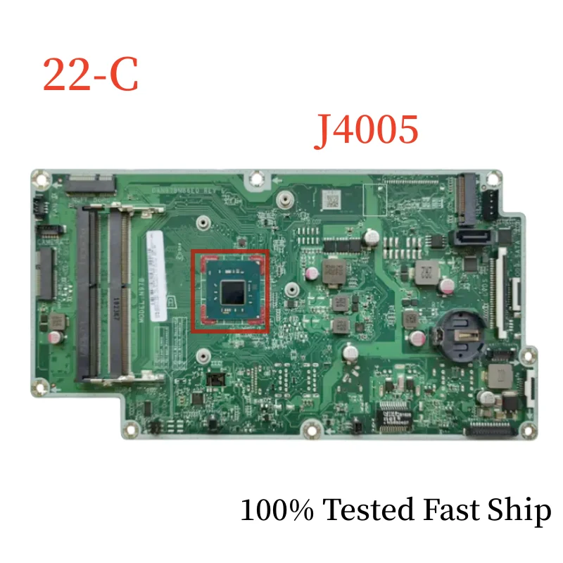 

L03377-001 For HP Pavilion 22-C Motherboard DAN97BMB6E0 L03377-601 With J4005 CPU Mainboard 100% Tested Fast Ship