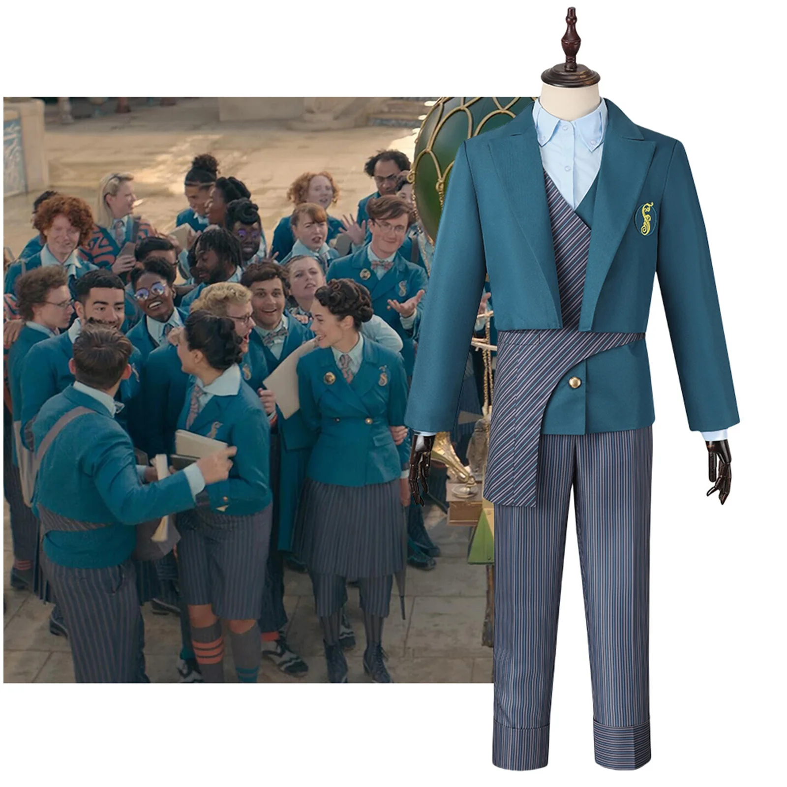 Fiyero저 School Uniform Косплей