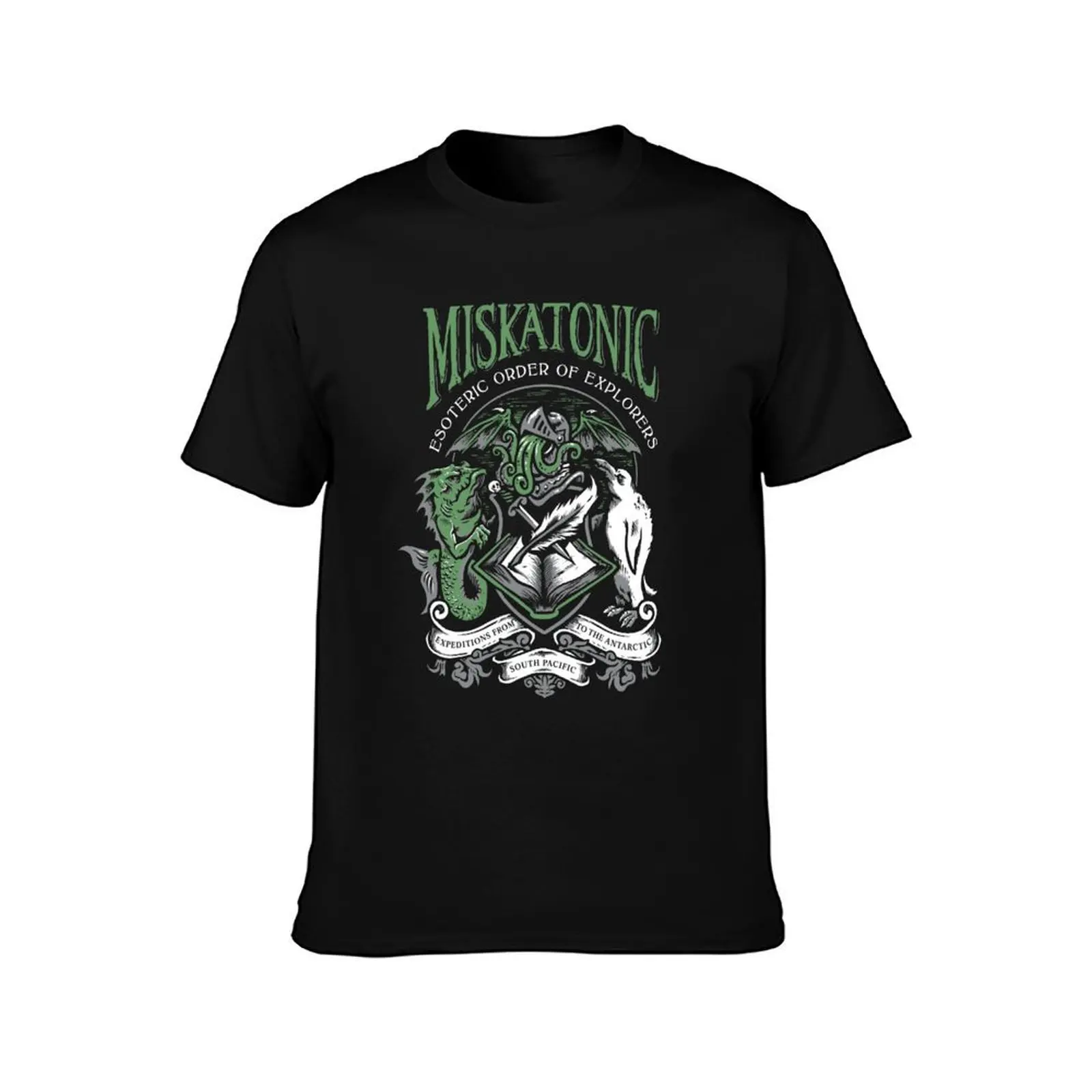 Miskatonic Esoteric Order of Explorers T-Shirt Halloween Theme T-Shirt
