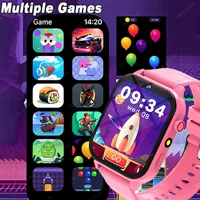 Más de 100 juegos SmartWatch chico pantalla HD iluminación música reloj inteligente niño niña regalo niños Smartwatch para IOS Android 2025 nuevo