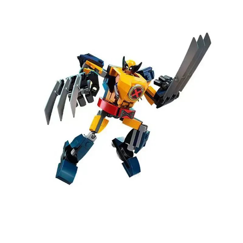 Heiße Superhelden-Actionfiguren-Bausteine: Spiderman Miles, Iron Man, War Machine – MOC-Bausatz-Modell für Kinder