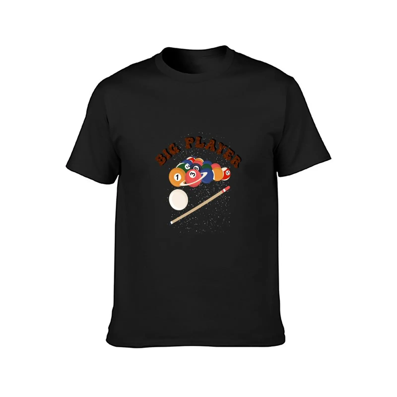 A billiards player! T-Shirt quick-drying customizeds quick drying mens t shirts casual stylish