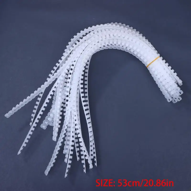 20 PCS Empty Chain Belts Lightweight Convenient Chain Nail Machine Adapter For Ceiling Partition Wall Gypsum Board Wood Board