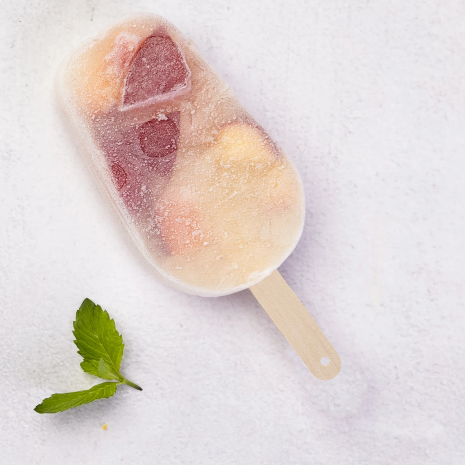 

50Pcs Ice Popsicles Sticks Natural Wooden DIY Blank Ice Cream Sticks for Crafting Baking Waxing Tongue Depressors