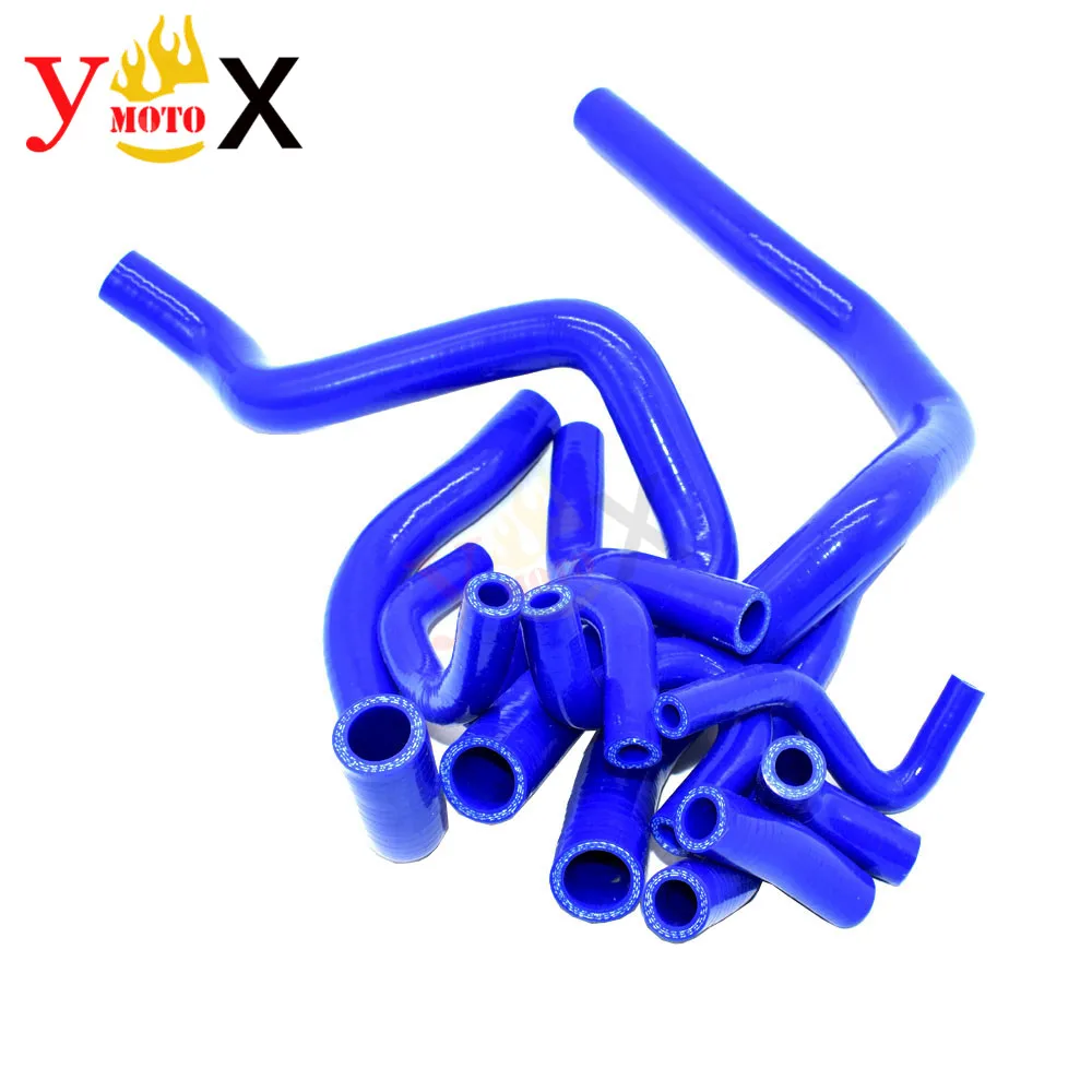 NC29 CBR 400 90-94 24PCS/Set Motorcycle Blue Water Radiator Hose Pipe Tube High pressure For Honda CBR400 1990-1994 1991 1992 93