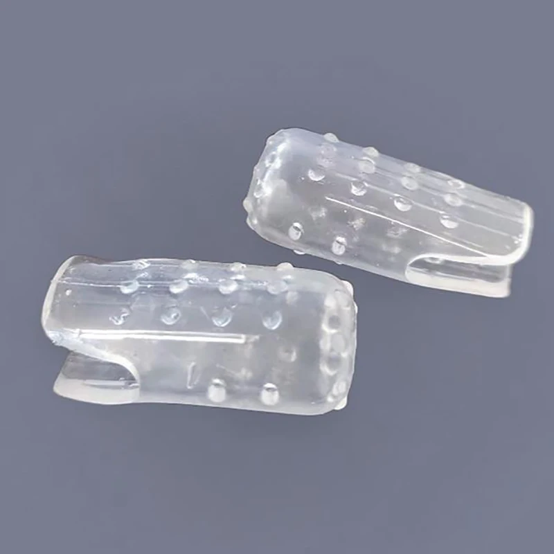 Protezioni per le dita dei piedi traspiranti nude trasparenti, cuscinetti per alluce valgo, cuscino, protezioni per le dita dei piedi, per la protezione delle unghie dei piedi incarnite