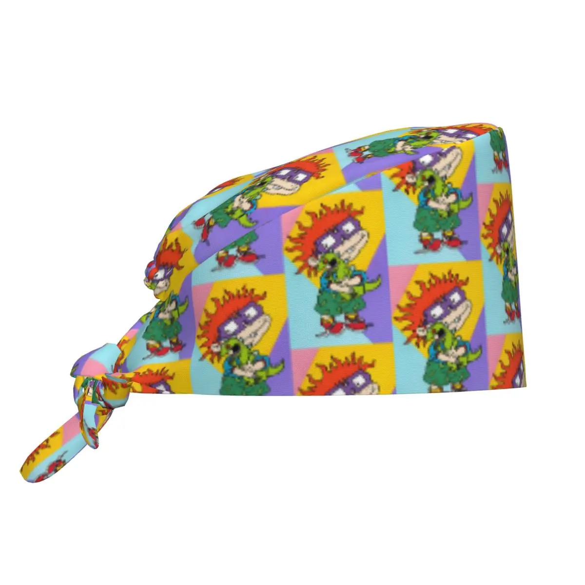 Custom Chuckie R-Rugrats Working Cap Surgical Hats Men Women Figurita lmantada Operating Room Cap Operator Hats Lab Works Hat