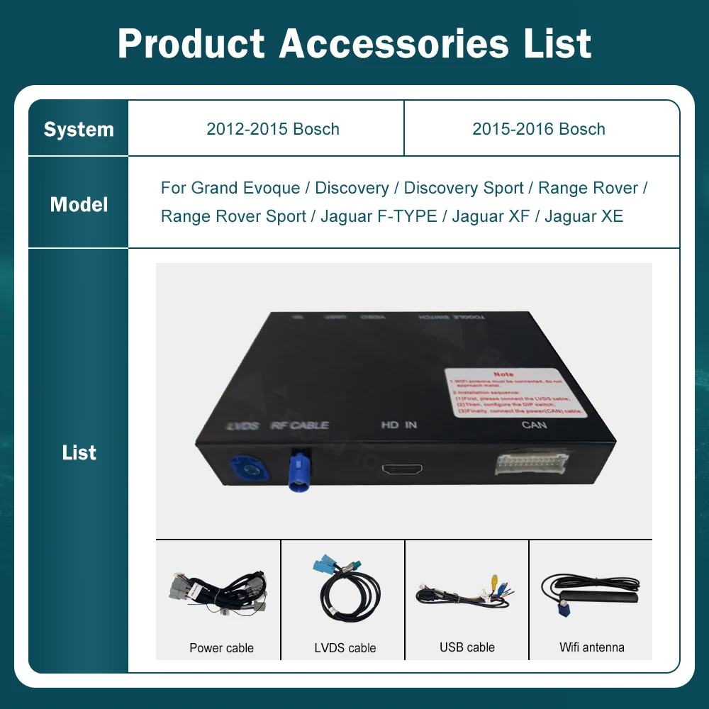 RoadTop Carplay اللاسلكي لاند روفر جاكوار رينج روفر إيفوك ديسكفري 2012-2016 أندرويد واجهة السيارات مرآة لينك AirPlay