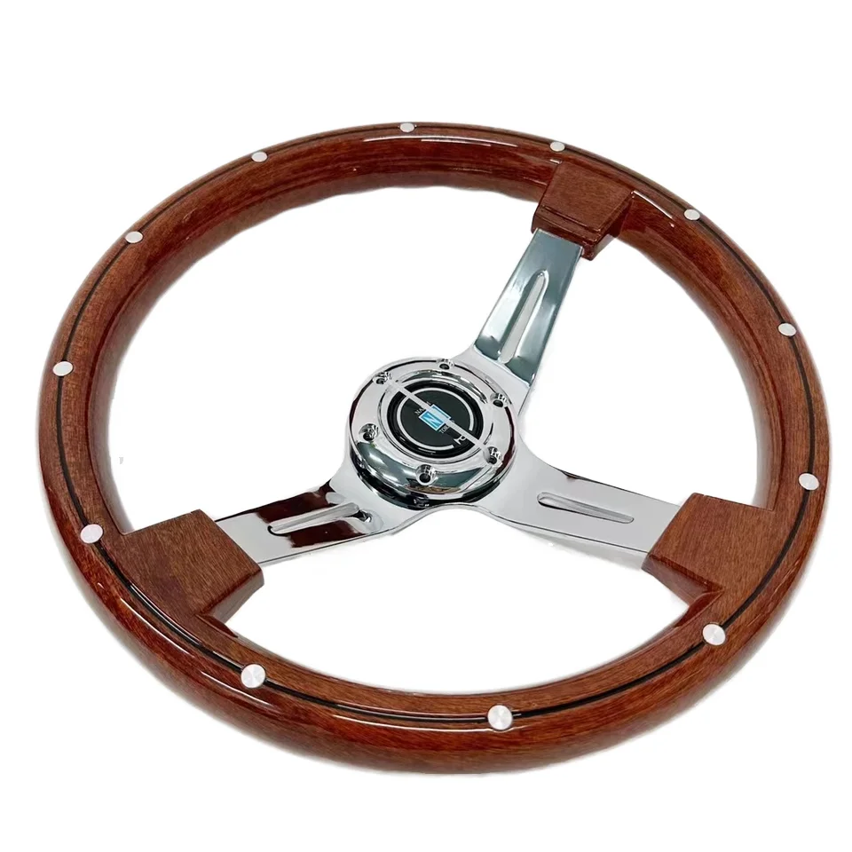 Прямая продажа с фабрики по индивидуальному заказу, новый 14-дюймовый гоночный руль ND MOMO V1 с деревянным зерном для модификации автомобиля, автозапчасти Прямая продажа с фабрики по индивидуальному заказу, новый 14-дюймовый гоночный руль ND MOMO V1 с деревянным зерном для модификации автомобиля, автозапчасти