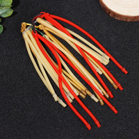 Powerful Slingshot Band Group Elastic Rubber Bands Latex Catapult Replacement Hunting Shooting Outdoor Sports Tool Random Color