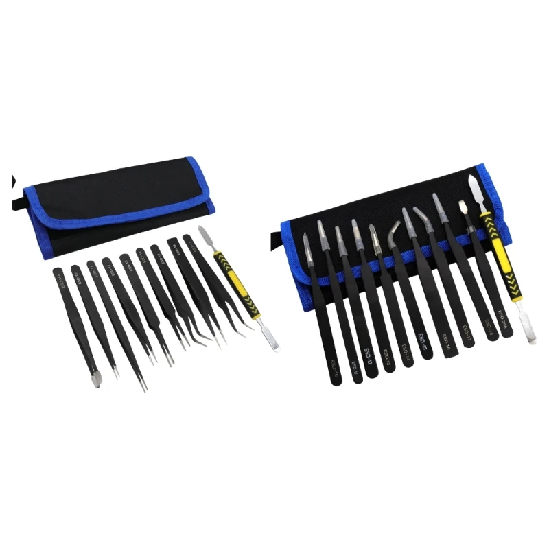 

Tweezers Pry Bar Stored In Canvas Carrying Case For Industrial Applications