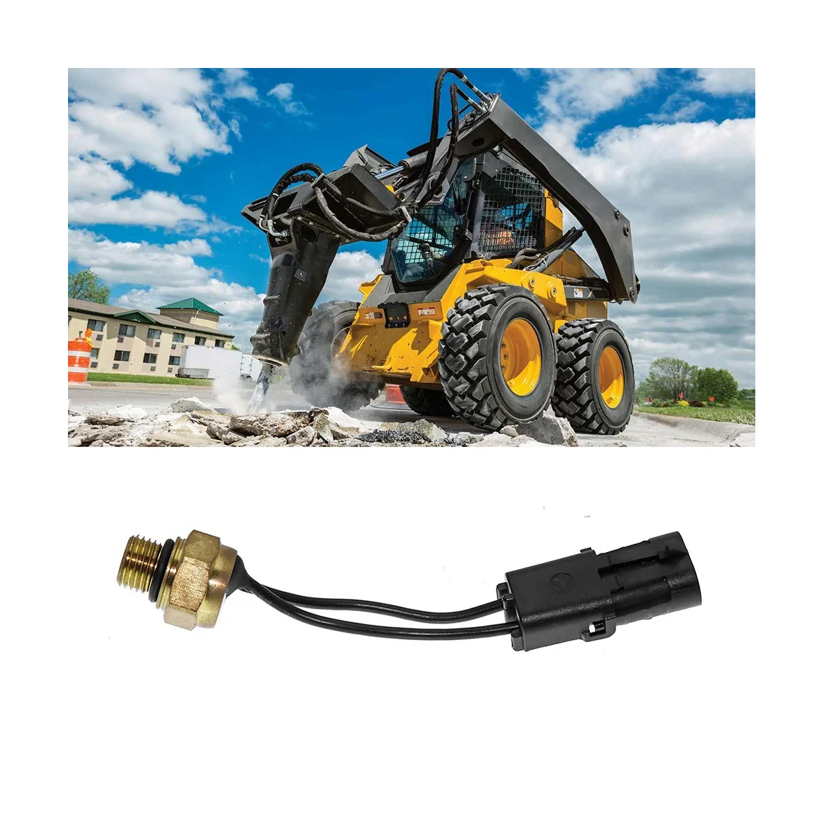 Temperature Sensor for John Deere Skid Steer Tractors Backhoe Loaders