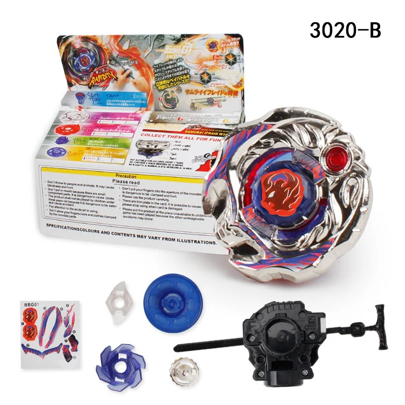 B-X TOUPIE 버스트 스피닝 탑 ZERO-G BBG01 사무라이 IFRAID W145CF 런처 팩 BBG01 BBG02 BBG08