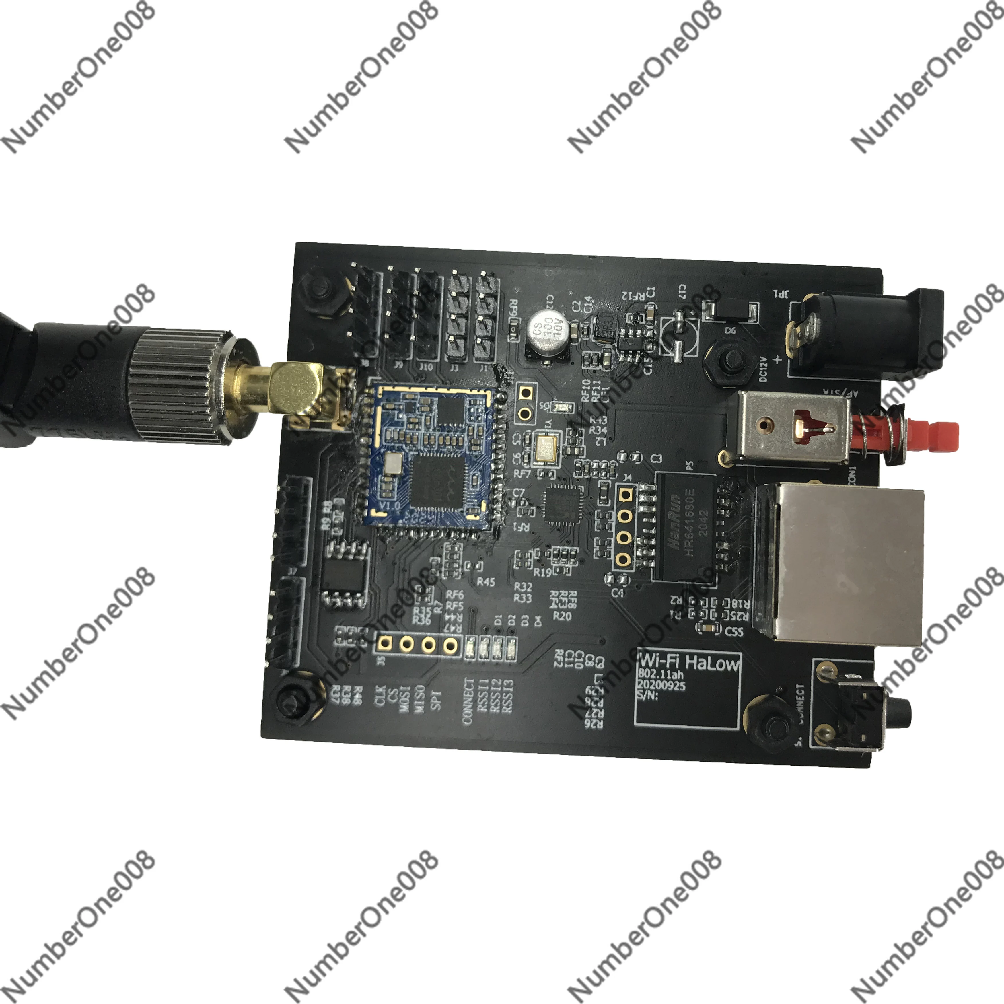 IEEE 802.11ah Wi-Fi HaLow 900MHz Module, Sub GHz Long Range Low Power IoT Module Support 8000 Nodes, 1.5km Coverage