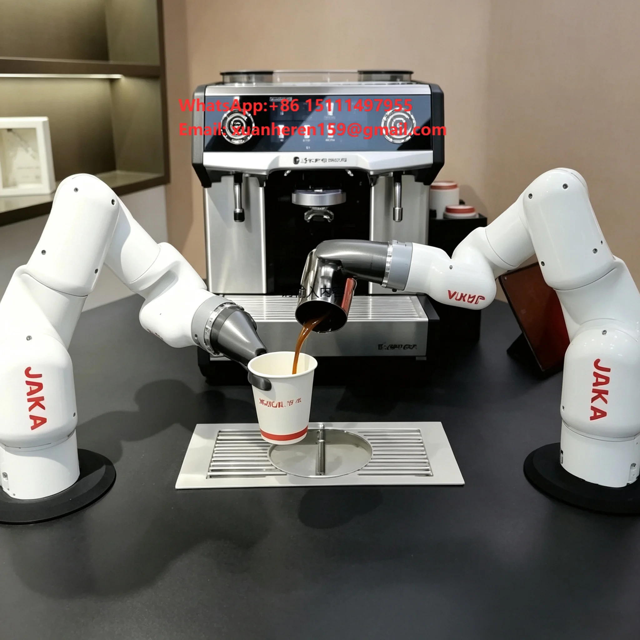 JAKA MiniCobo 6-Axis Collaborative Robot 1kg Payload 580mm Reach 0.1mm Precision PLC Lightweight Cobot Education Lab