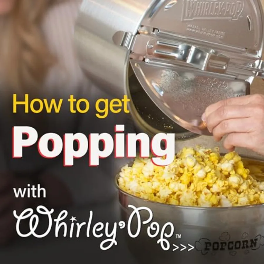 Aluminum Popcorn Popper 3
