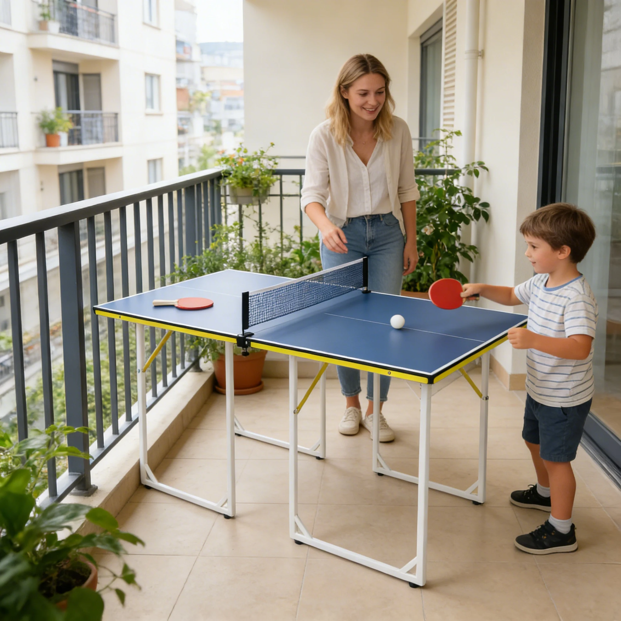 

High Quality Luxury Ping Pong Table Indoor Ping Pong Table Elegant Sturdy for Indoor Premium Sports Entertainment