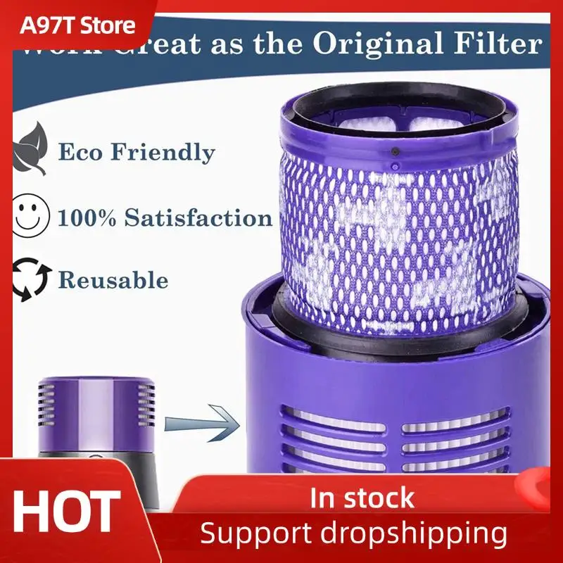 A97T 3X Washable Filter Hepa Unit For Dyson V10 SV12 Cyclone Animal Absolute Total Clean Vacuum Cleaner Filters Spare Parts A