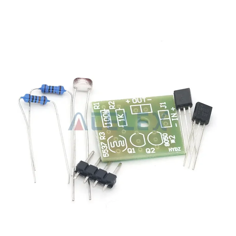 DIY Kit Light Control Sensor Switch Suite Photosensitive Indução Switch Kits DIY Electronic Trainning Integrated Circuit Suite