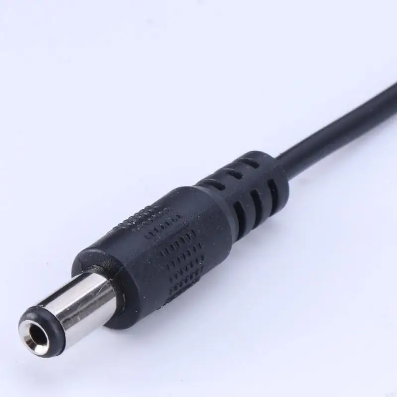 80cm USB to DC5.5 x 2.1 Charging Cord Data Line for Router Speakers LED Lights Power Supply Connection Cable