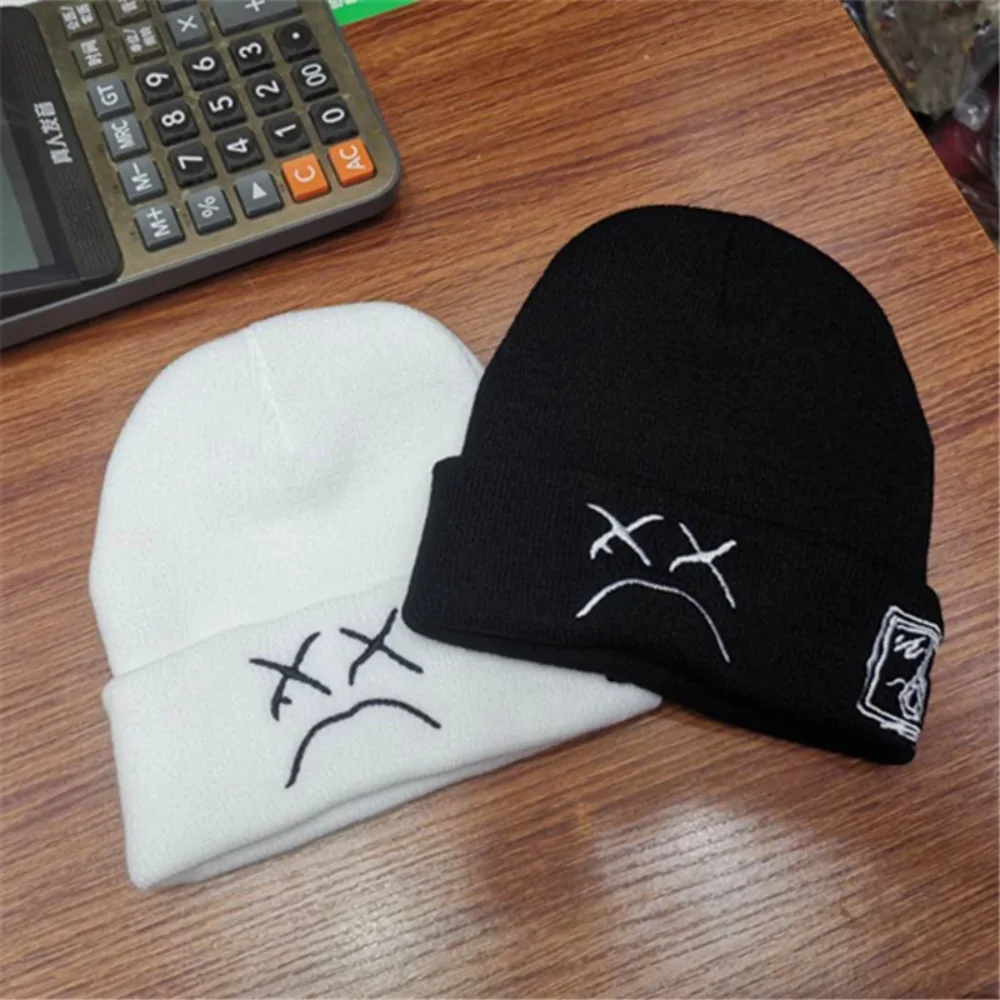 Gorro de punto con rotación de alta calidad, gorro tejido de fibra acrílica estilo Hip-hop, gorro de lana cálido - imagen 4