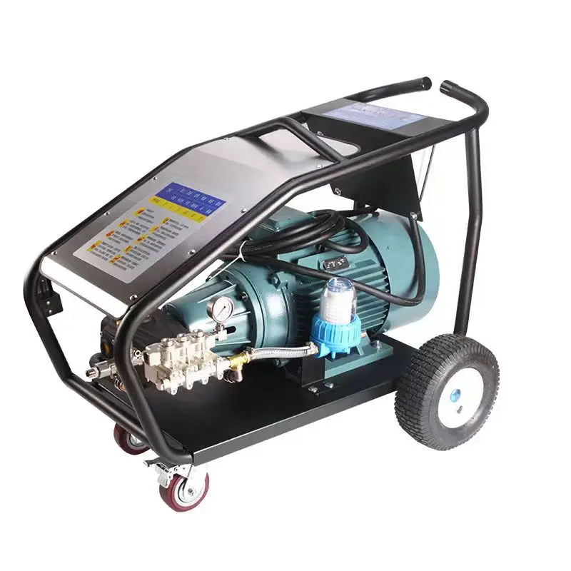 High Power Ultra-high Pressure Cleaning Electromechanical Sandblasting Rust and Paint Removal High-pressure Water Pump