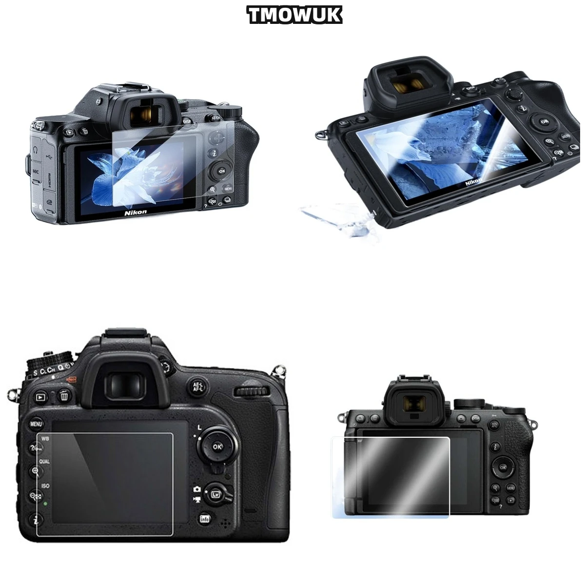 

For Nikon Z50, Quality 9H Tempered Glass, Shields From Daily Wear