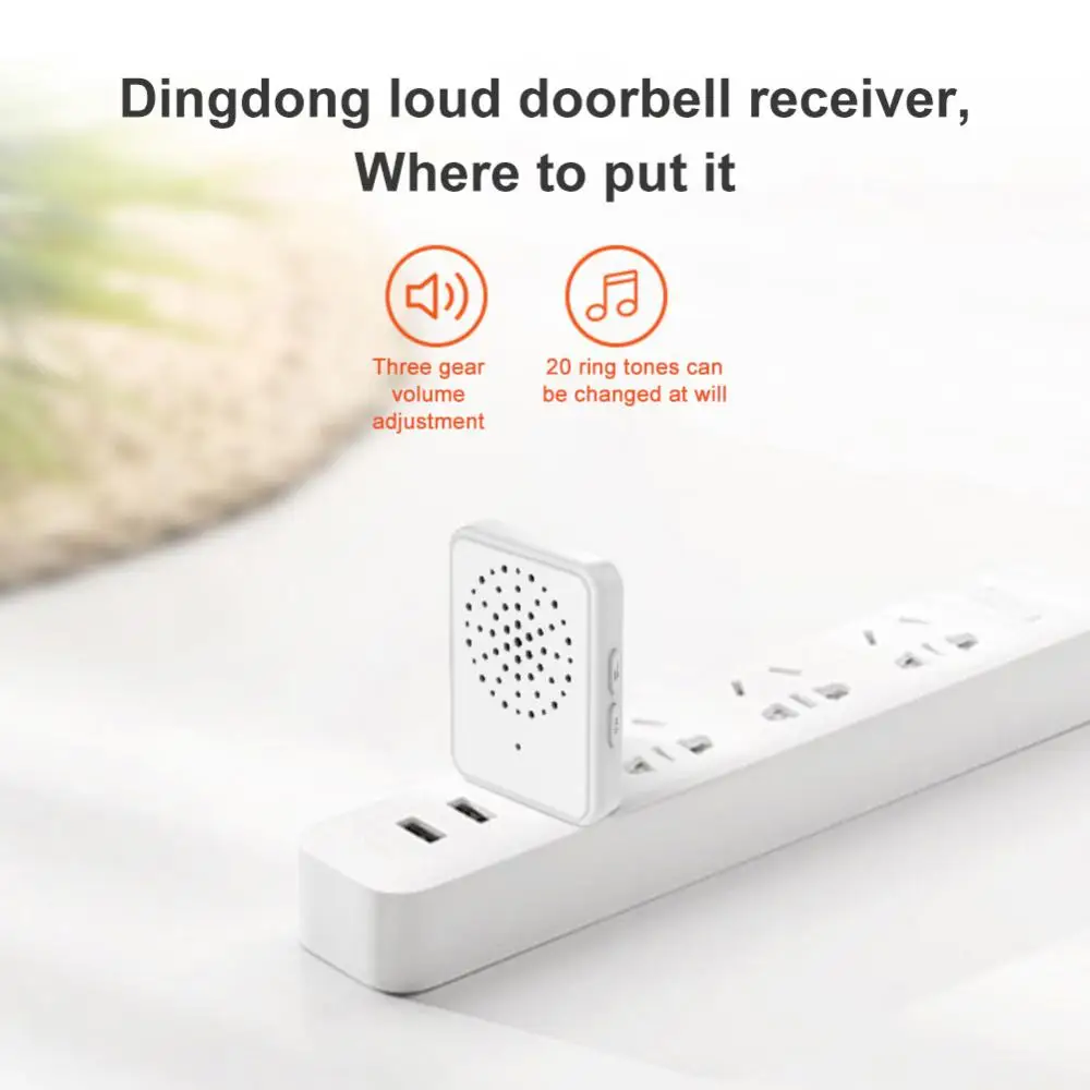 Tuya Smart Home WiFi Wireless HD IR Night Vision Video Doorbell V9 Phone DoorBell Battery Powered Security Protection