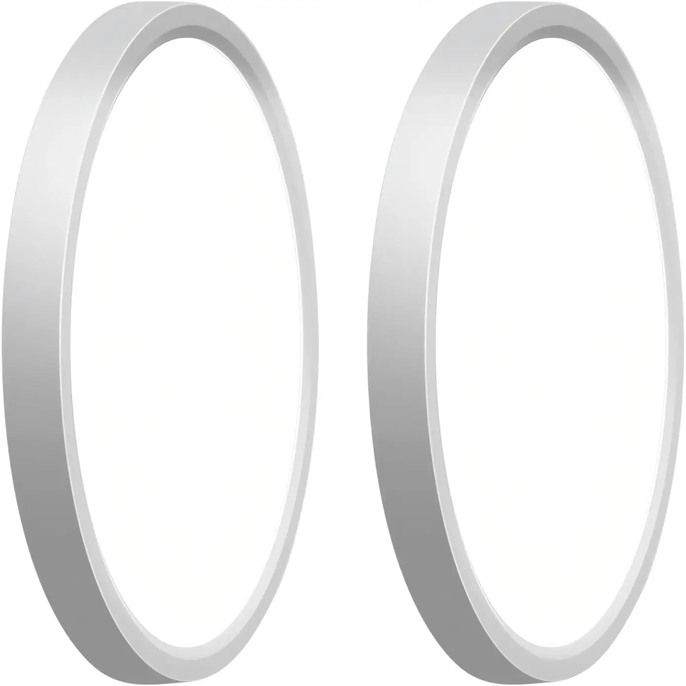 Oeegoo LED-Deckenleuchte mit Bewegungssensor, 24 W, 2400 lm, 4000 K, Ø30 cm, für Flur, Balkon, Garage, Lagerräume 3