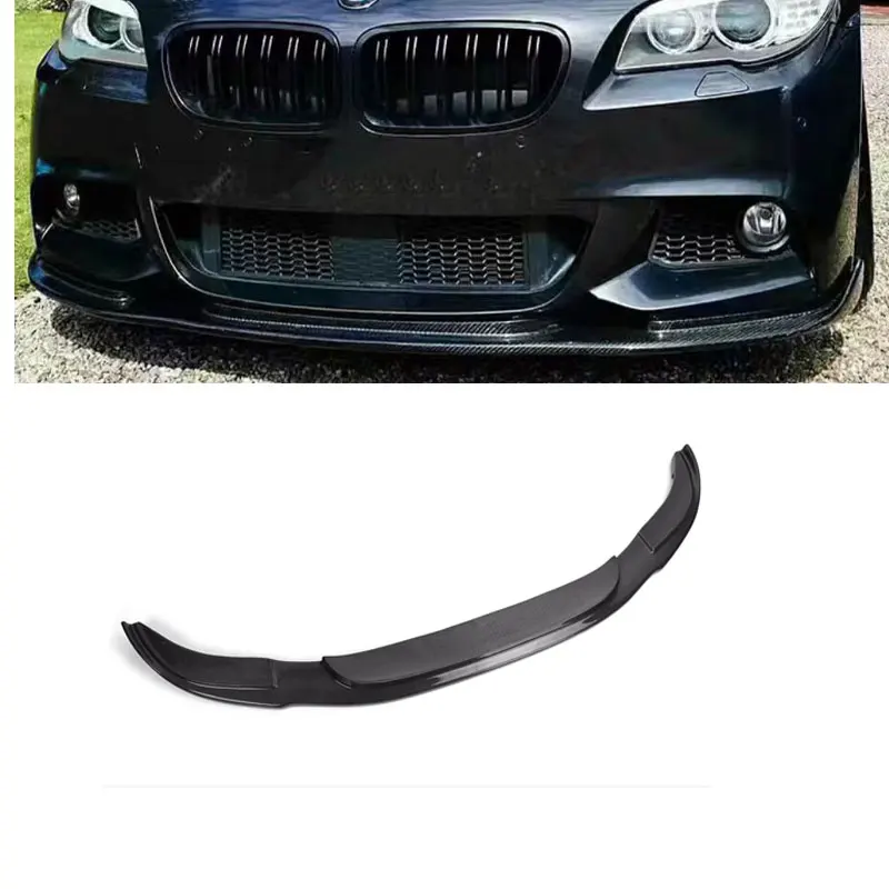 

Real Carbon Fiber Front Bumper Lip Spoiler For BMW F10 Real M5 Car Tuning 2010-2017 Front Bumper Lip Splitters Spoiler Guard