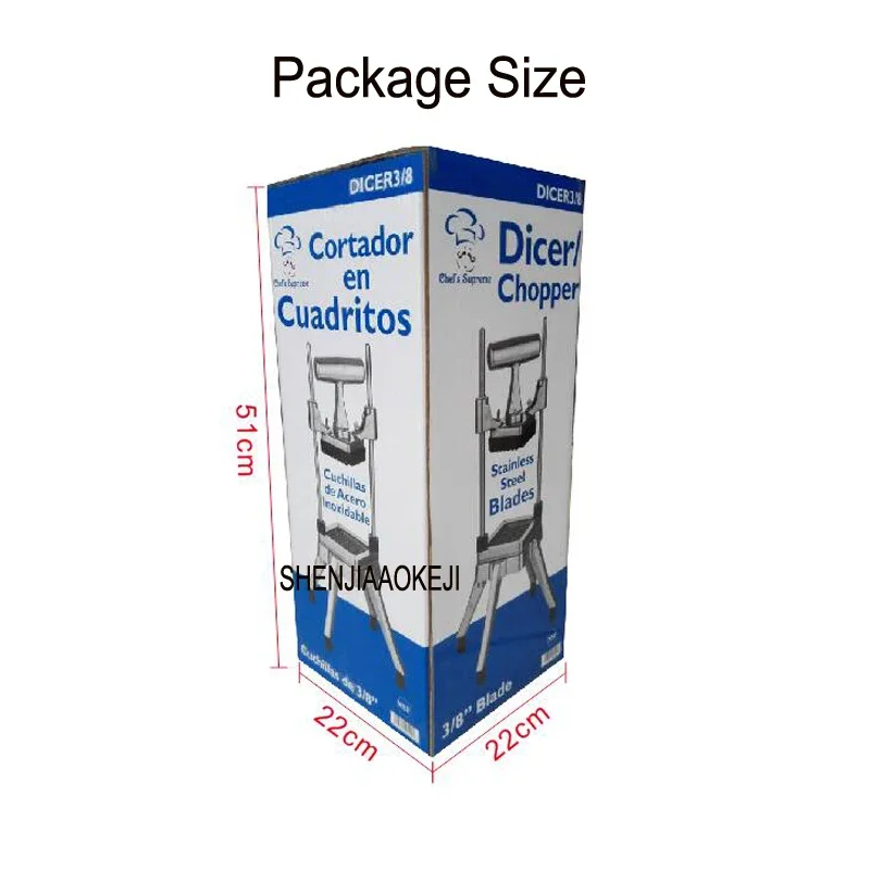 جديد مكعبات الخضار/قطع الشريط/قطع الحبوب آلة الخيار قطاعة البطاطس آلة قطع الفجل اليدوية