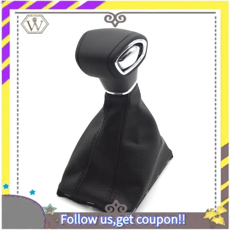 

L38A-Автомобильная ручка переключения передач DSG, кожаная головка переключения передач 56G 713 111 B, 56G713111B для Skoda Karoq Kodiaq