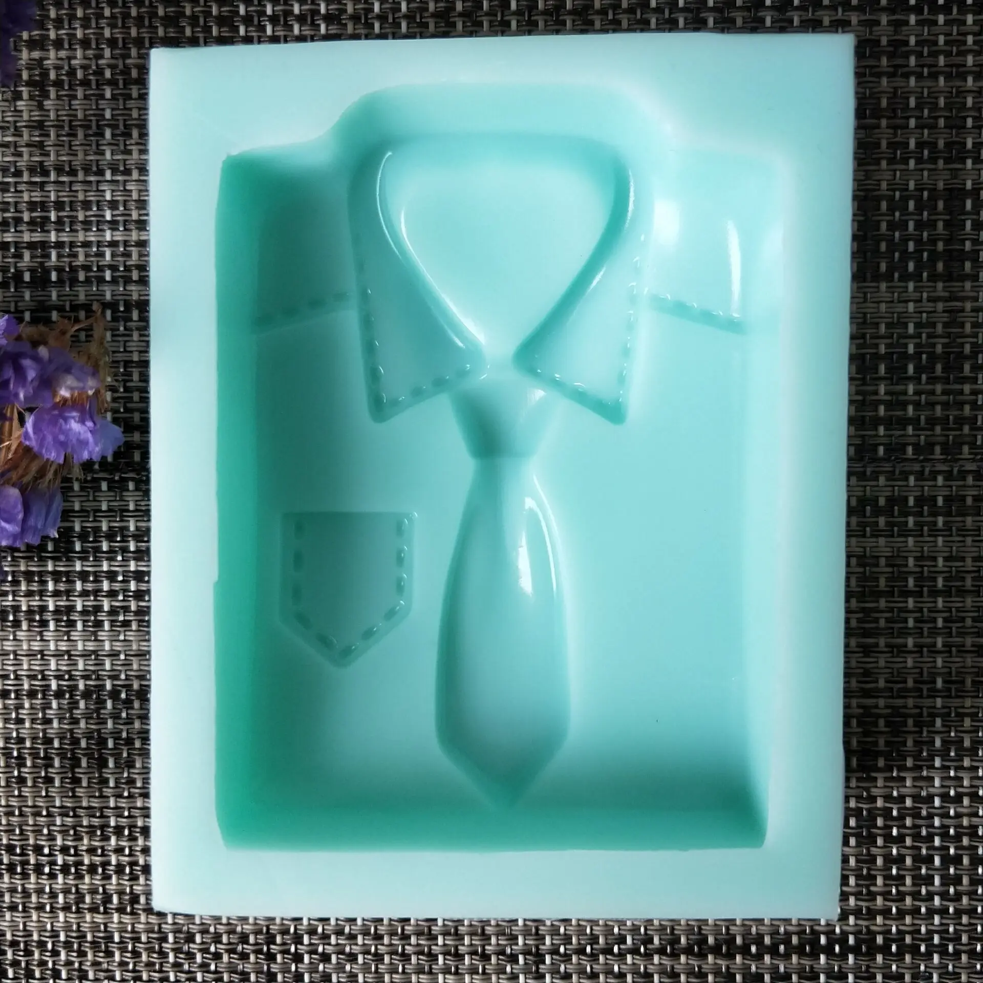 PRZY Clothes Shirt Soap Silicone Soap Mold Handmade Soap DIY Aroma Mould Soap Making Moulds Resin Clay Molds Silicone Rubber
