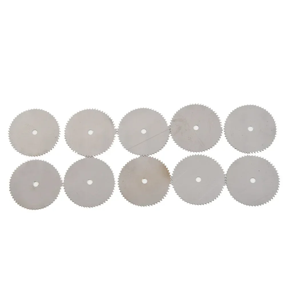 12pcs/Set Cutter Mini 22mm Carbon Steel Circular Saw Disc With Mandrel Cutting Discs Saw Blade For Rotary Tools