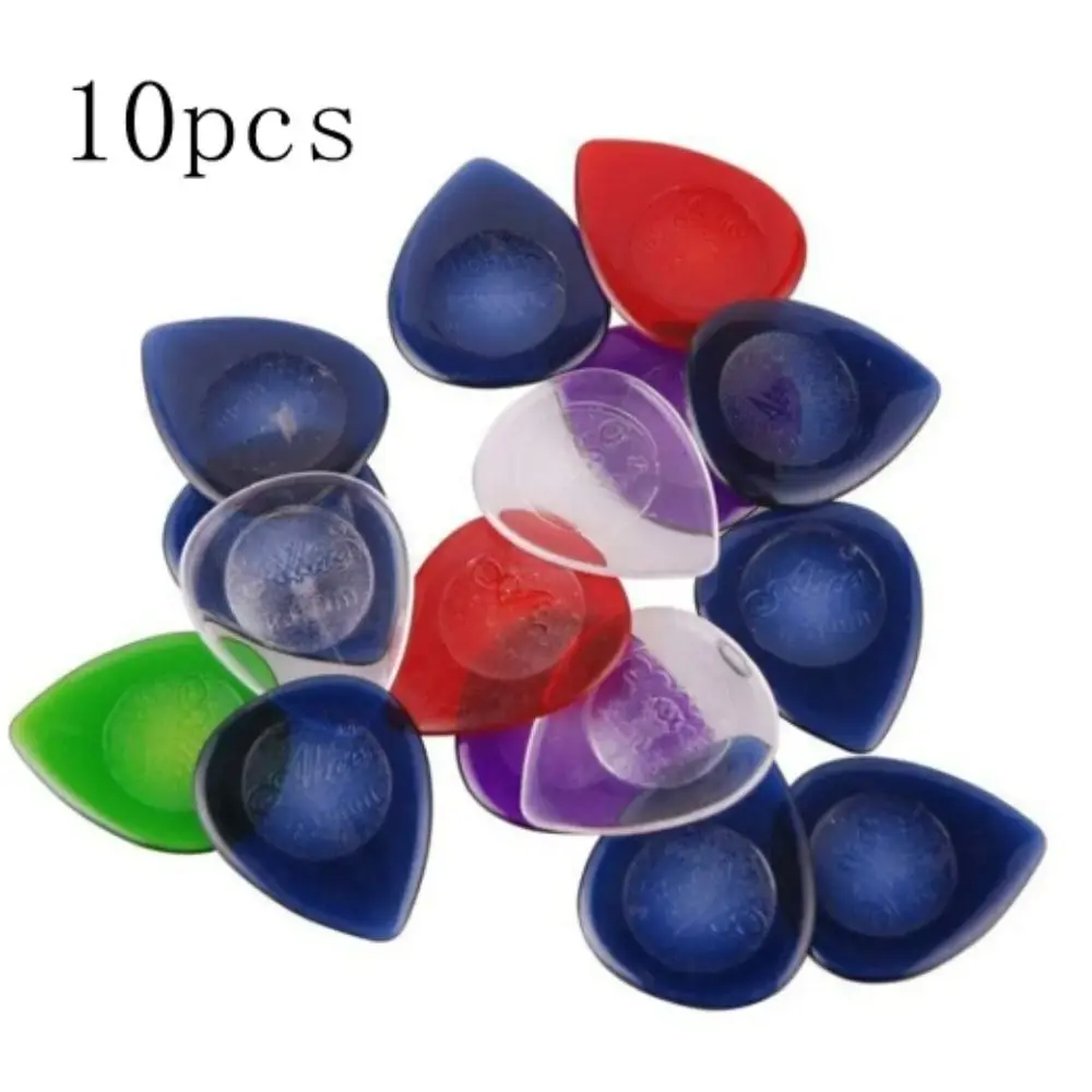 10pcs Random Color Guitar Picks Celluloid ABS Acoustic Guitar Picks Plectrums Thickness Droplet Shaped Guitar Pick Guitar Play