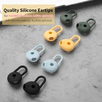 6 uds almohadillas de silicona para auriculares HUAWEI Freelace Active, puntas anticaída montadas en el cuello, tapones para los oídos