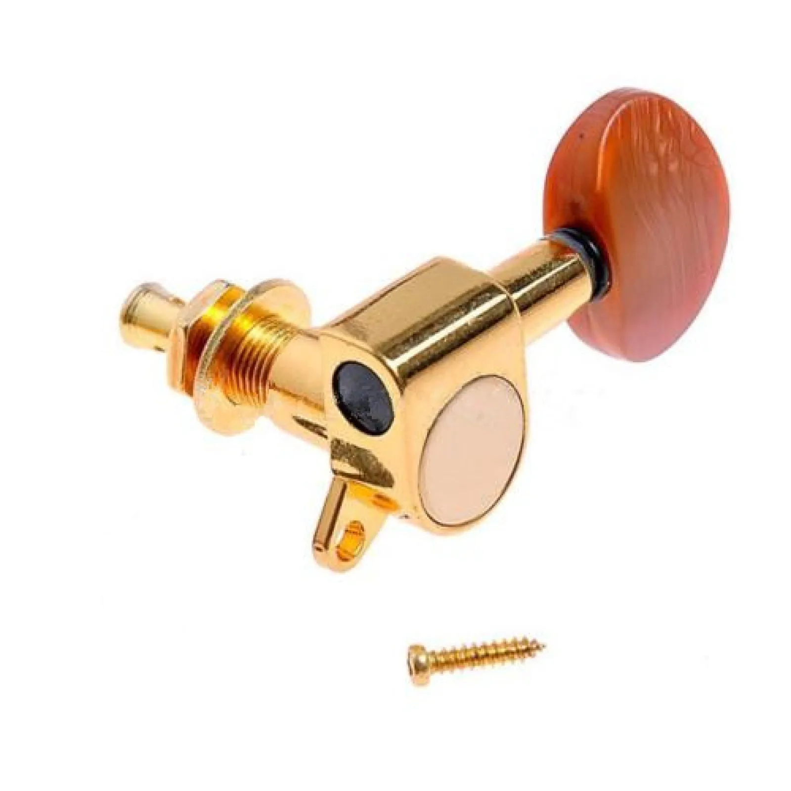 مجموعة واحدة تتضمن رؤوس آلة ذهبية 3L3R لضبط الجيتار الكهربائي الصوتي أوتاد المستقبلون رؤوس الماكينات